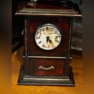 Antique Look Wood Clock